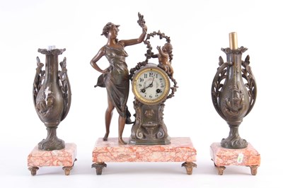 Lot 952 - A FRENCH EARLY 20th CENTURY ART NOUVEAU...