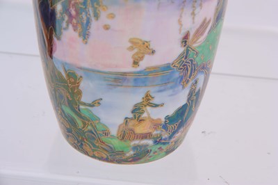 Lot 74 - A PAIR OF WEDGWOOD FAIRYLAND LUSTRE CABINET...